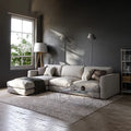 Beech wood corner 150 x 250 cm - SQ112